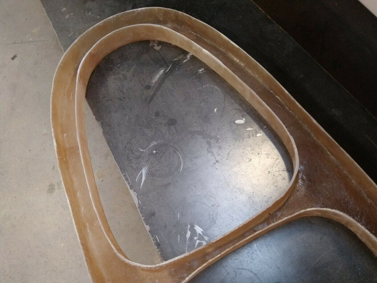 Willys rear window garnish moulding surround only no garnish(fiberglass), 1940, 1941 - Item A3