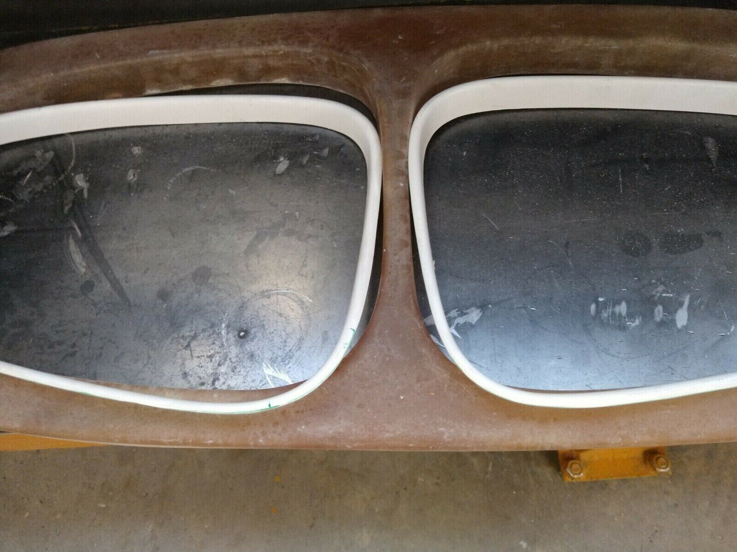 Willys rear window garnish moulding surround only no garnish(fiberglass), 1940, 1941 - Item A3