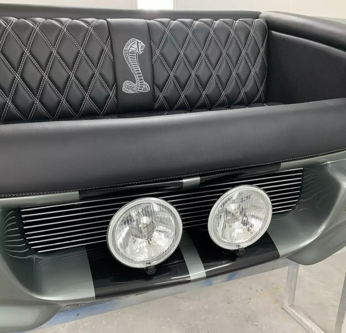 1967 Mustang Shelby GT500 Eleanor Seat/sofa man cave couch restomod, movie car
