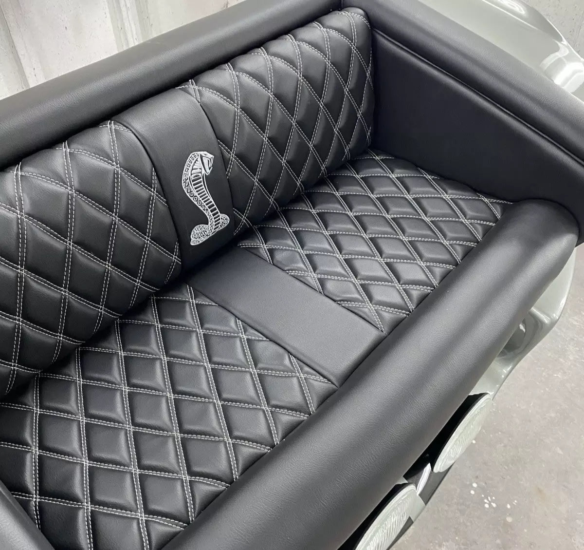 1967 Mustang Shelby GT500 Eleanor Seat/sofa man cave couch restomod, movie car