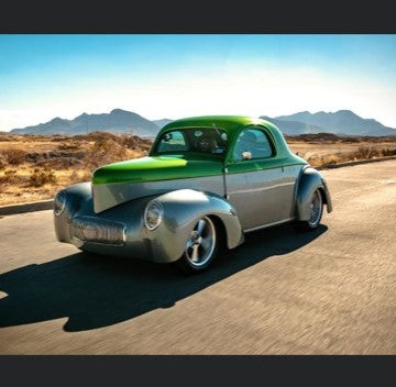 1941 - Willys Coupe fiberglass body kit, ready for you to build your own toy ! Approx 1/4 thick or 4 layers of 1.5 oz fiberglass matt