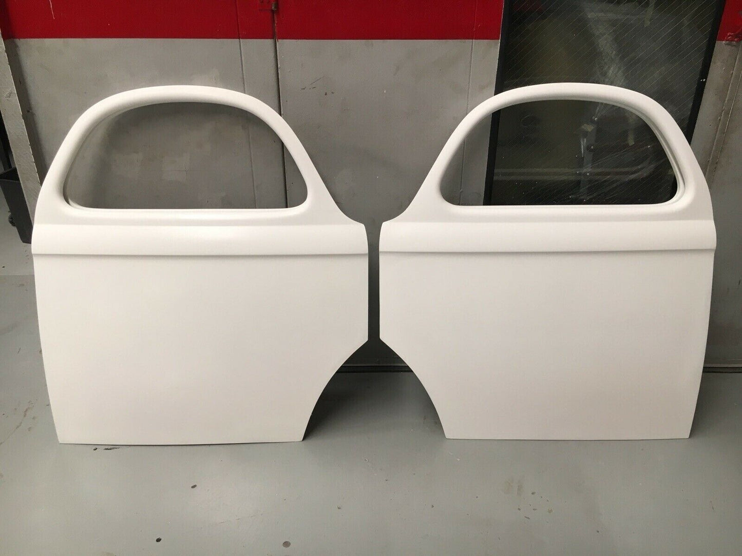 Willys coupe doors pair, gasser, pro street, hot rad rod. fits years 1940, 1941 - [item A6]