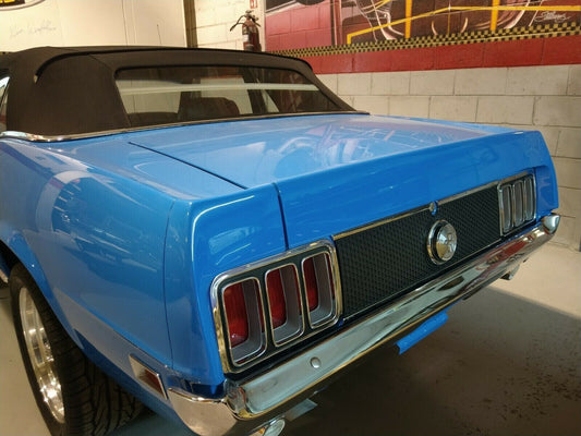 Ford Mustang convertible deck/trunk lid with spoiler and end caps year 1970 - [item D1]