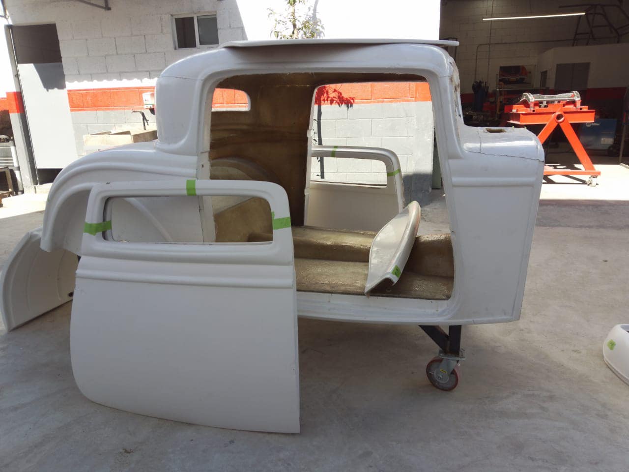 1932 Ford Coupe fiberglass body kit, ready for you to build your own toy !  Approx 1/4 thick or 4 layers of 1.5 oz fiberglass matt