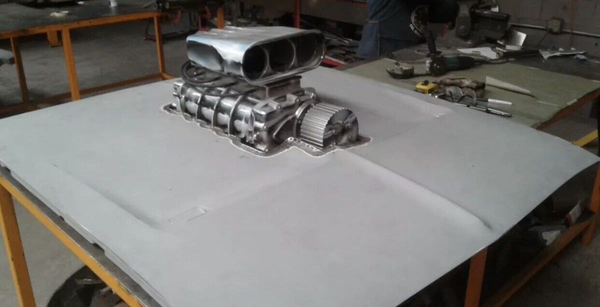 Fake Engine Intake Engine 6-71 blower / supercharger replica only! wall art, man cave, ho ...