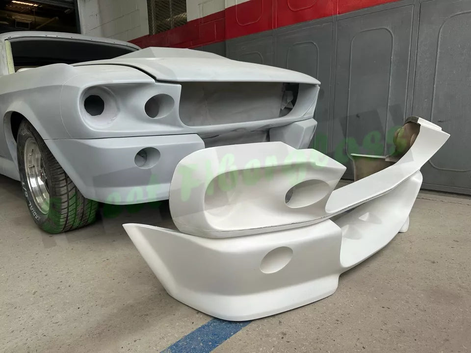 1967,67 Ford Mustang Eleanor GT500 Front end, bumper cover 2-pieces