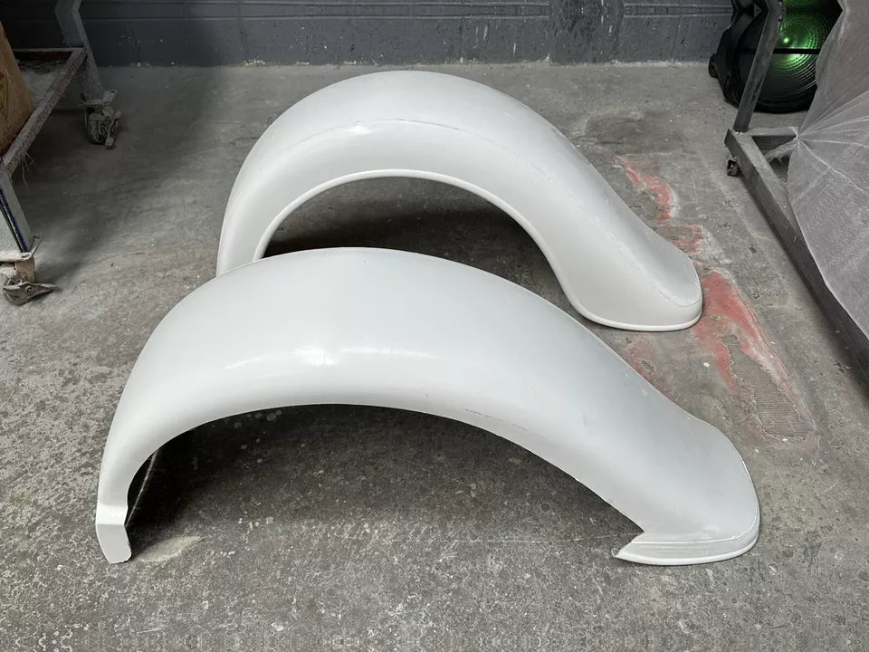 1935, 1936, 1937 Ford Pickup rear fenders hot rat rod restomod fiberglass gasser, pair