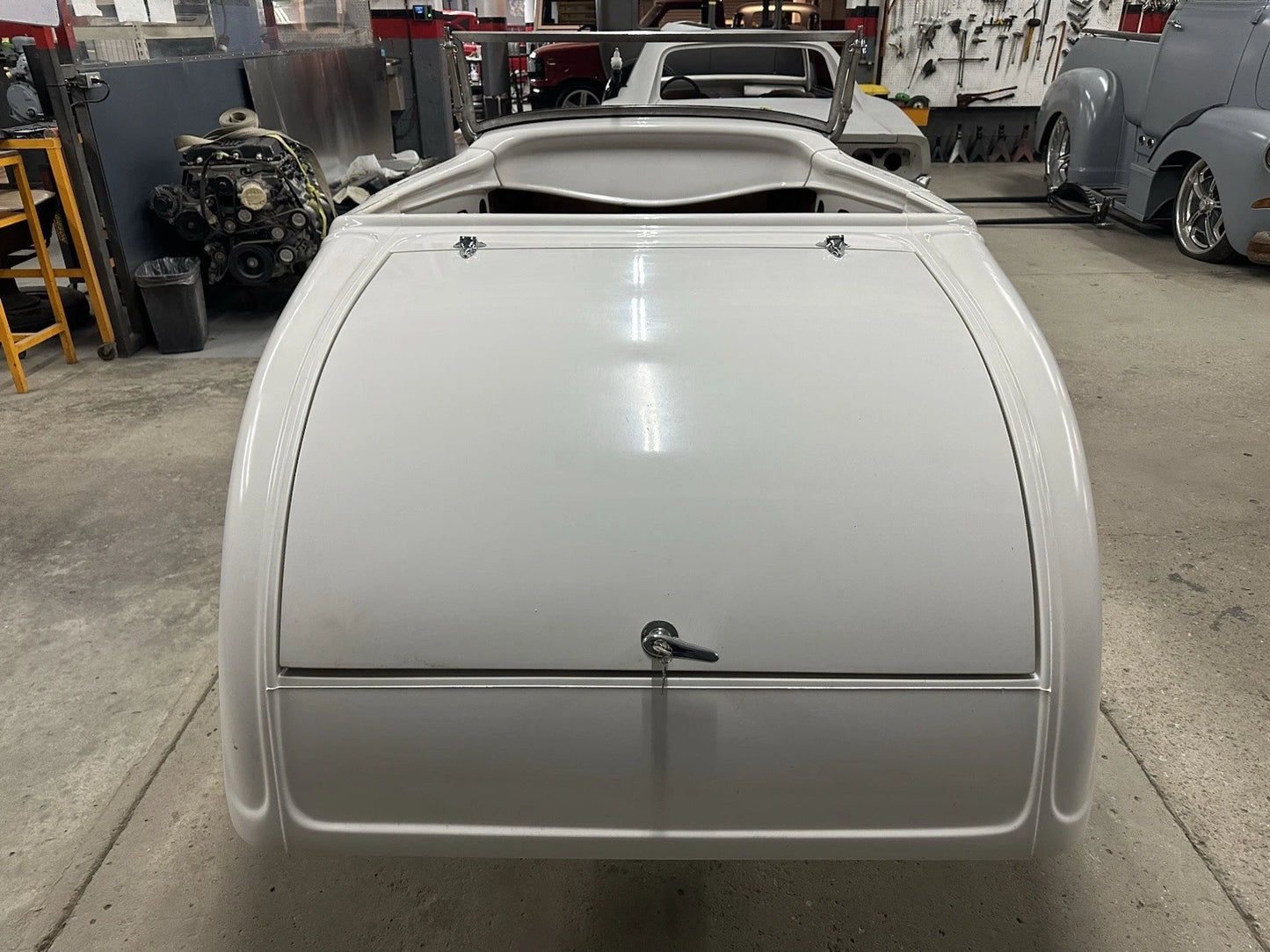 1932 ford Roadster fiberglass body And Chassis/frame channeled hot rat rod