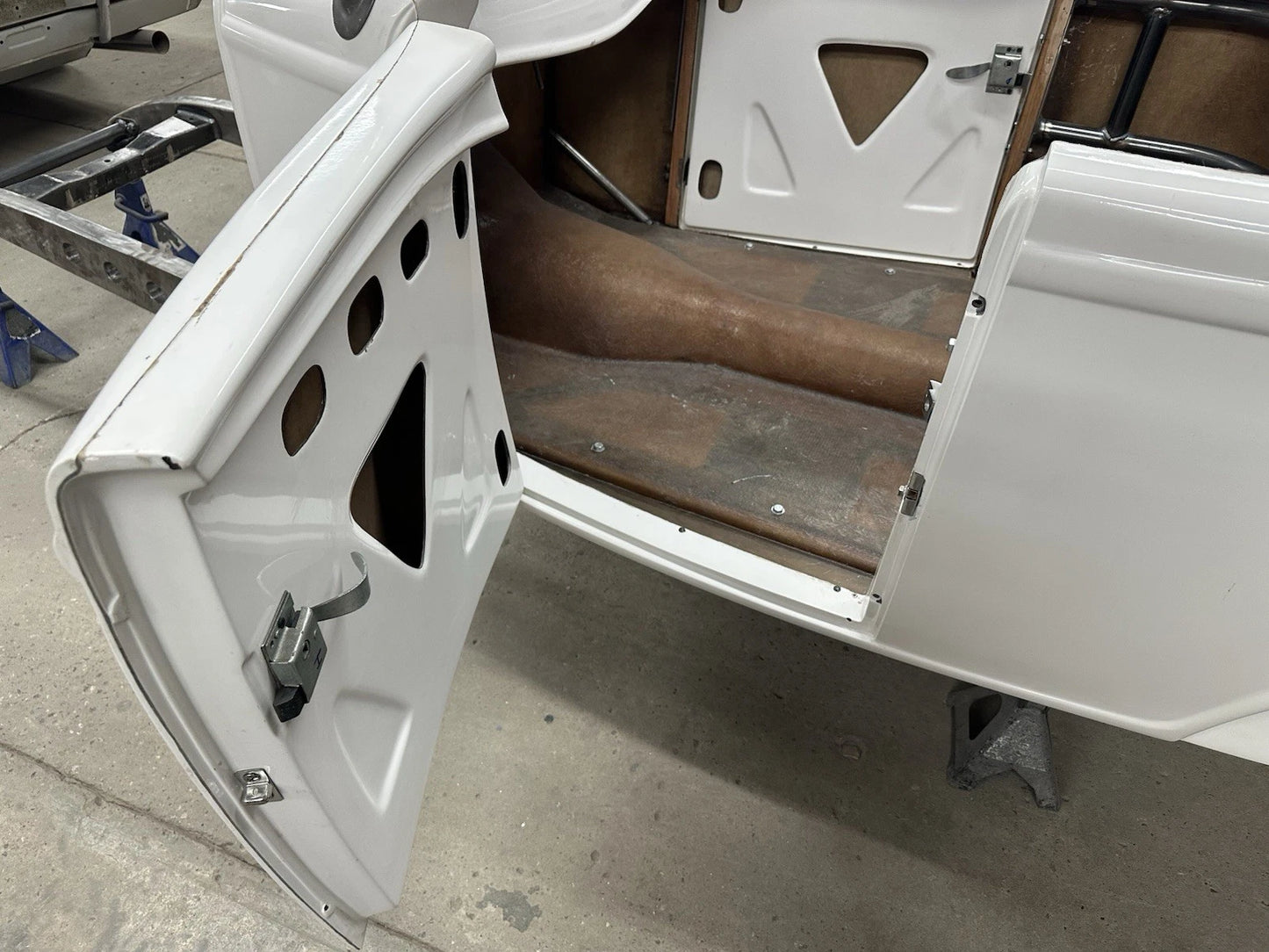 1932 ford Roadster fiberglass body And Chassis/frame channeled hot rat rod