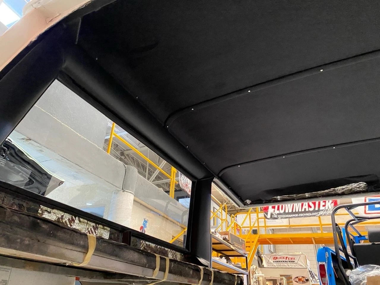 1966-77 Ford Bronco Top Interior Fiberglass Panel Kit ,Headliner, door panels