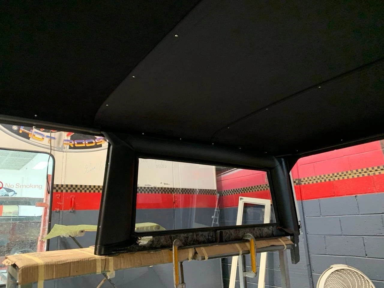 1966-77 Ford Bronco Top Interior Fiberglass Panel Kit ,Headliner, door panels