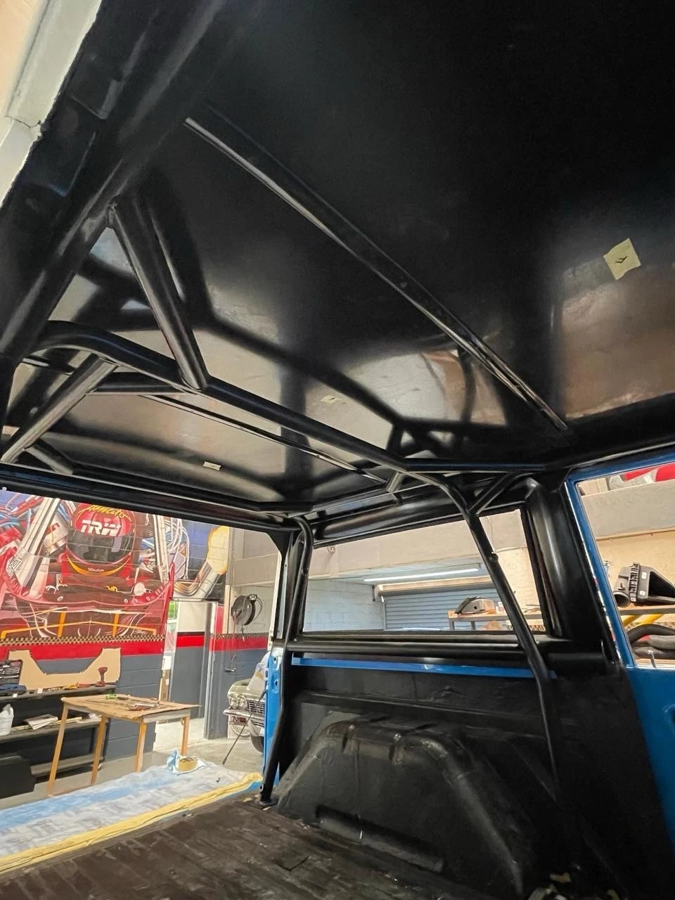 1966-77 Ford Bronco Top Interior Fiberglass Panel Kit ,Headliner, door panels