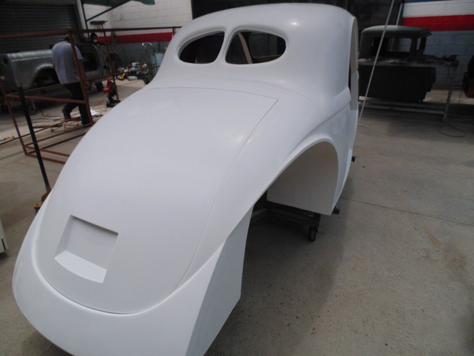 1941 Willys Coupe Fiberglass Body Kit Ready For You To Build Your O