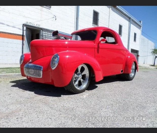 1941 - Willys Coupe fiberglass body kit, ready for you to build your own toy !  Approx 1/4 thick or 4 layers of 1.5 oz fiberglass matt